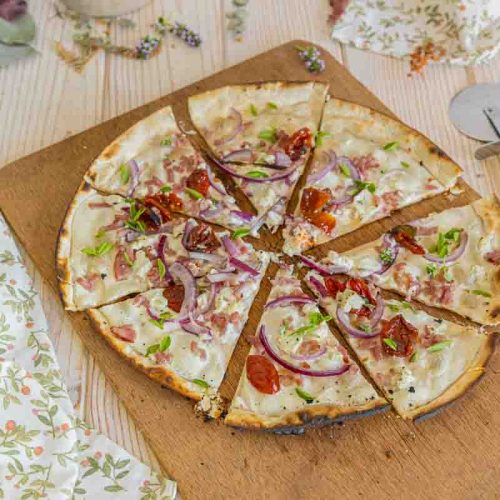 Recette de tarte flambée originale