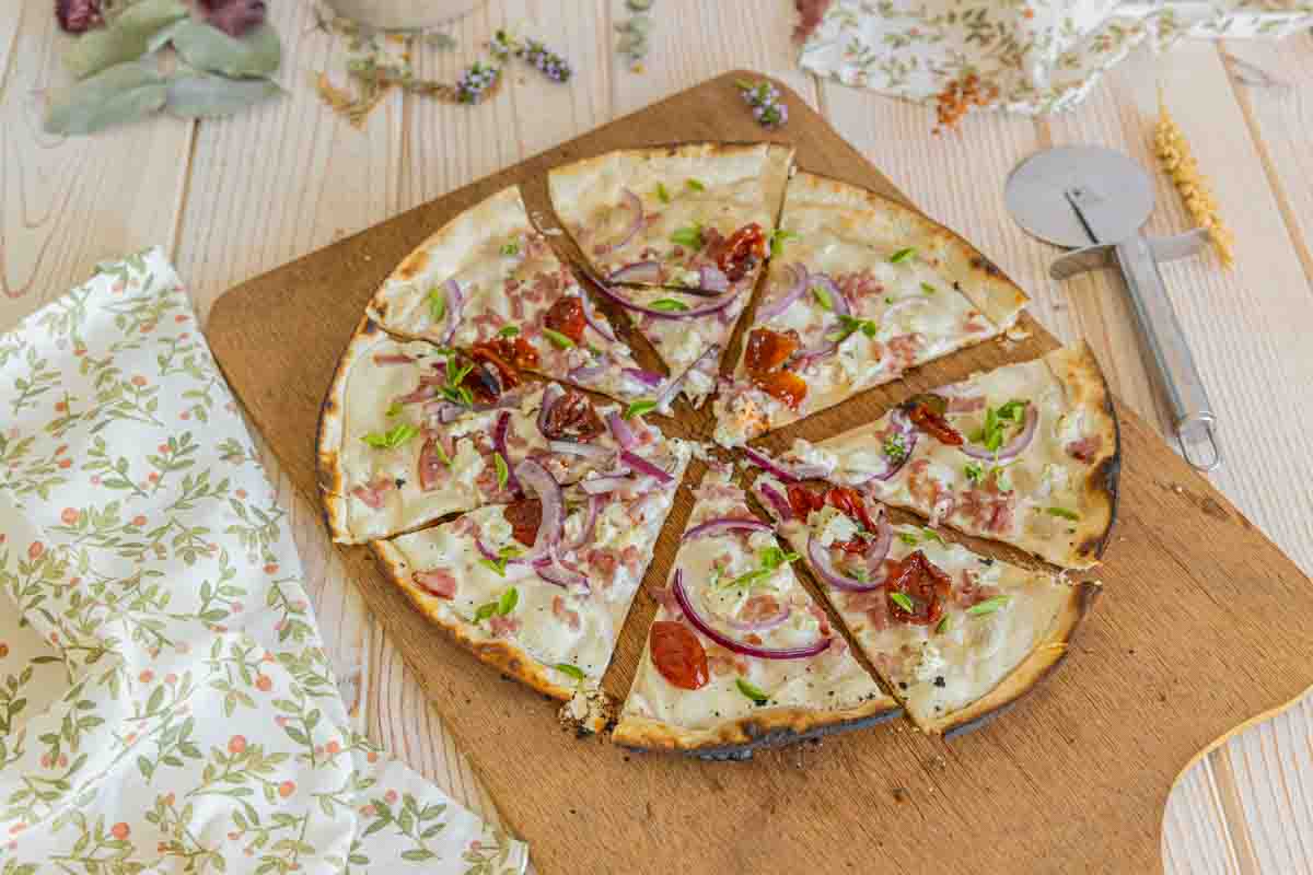 Recette de tarte flambée originale