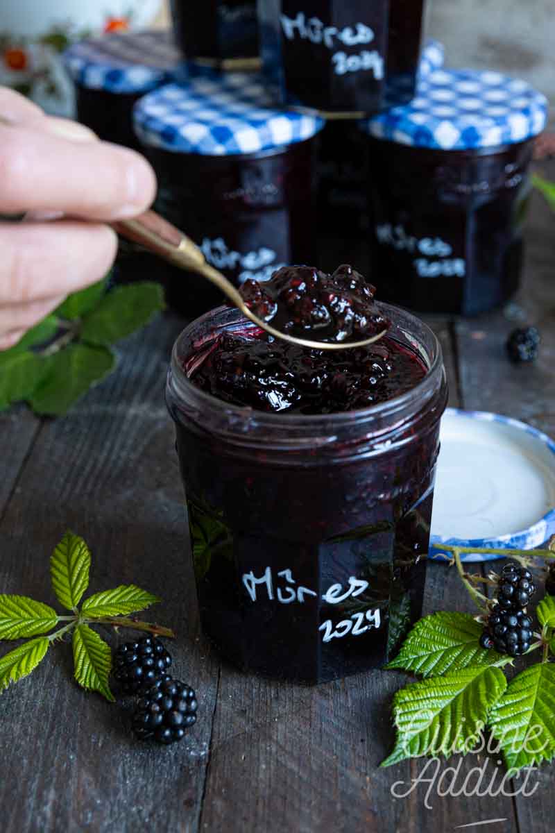 Confiture de mûres maison