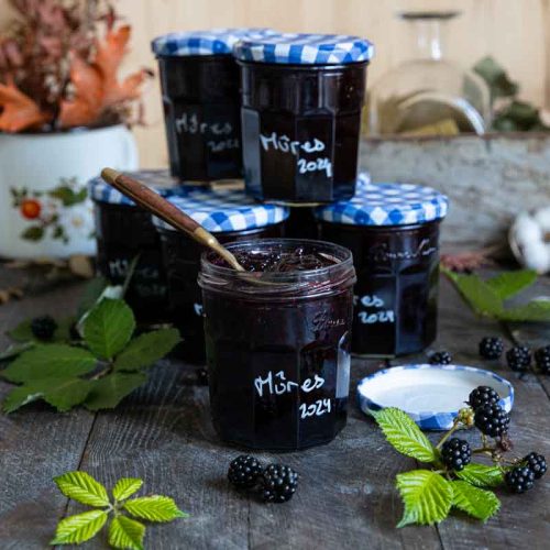 Recette de confiture de mûres