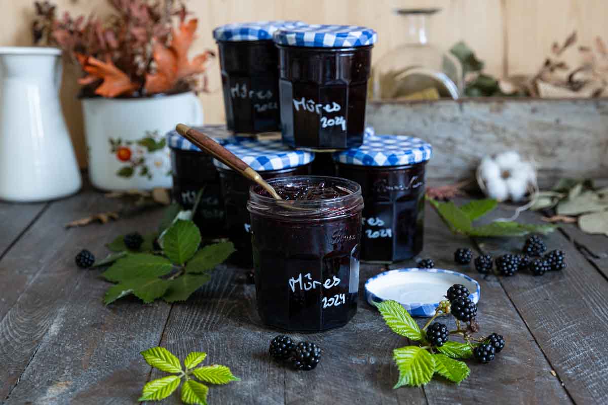 Recette de confiture de mûres