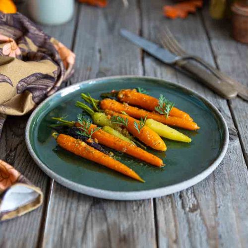 Recette de carottes glacées au miel