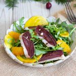 Recette de salade de magret séché à l'orange