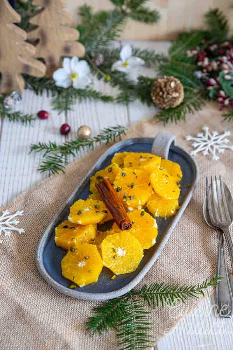 Salade d'orange à la cannelle