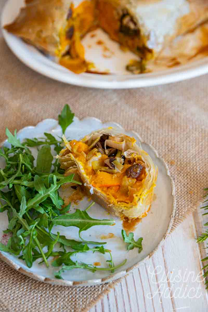 Strudel aux légumes