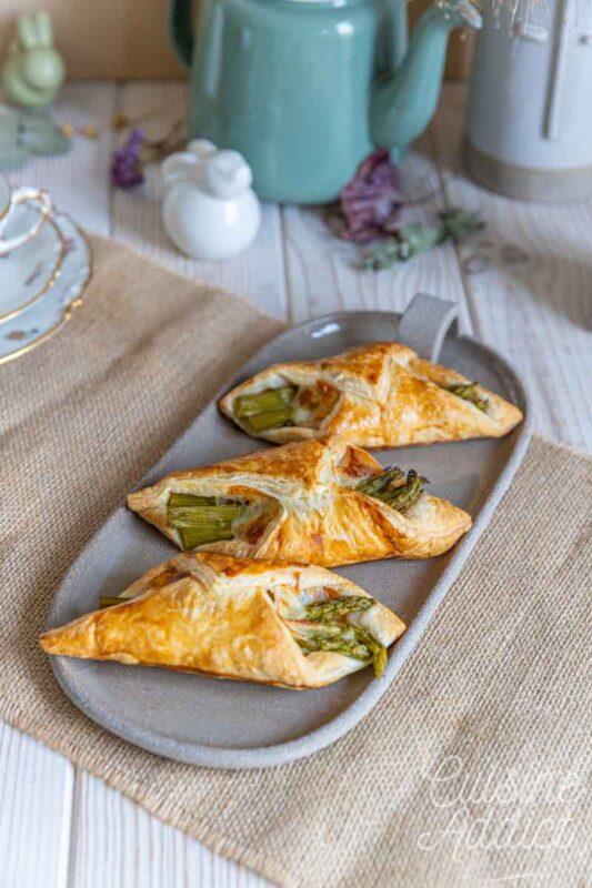 Feuilletés aux asperges