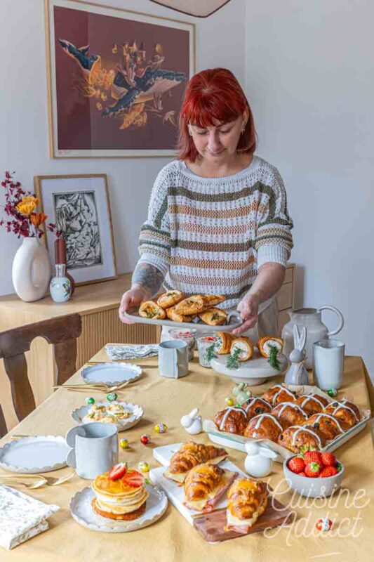 Mon menu de brunch de Pâques
