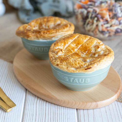 Recette de chicken pot pies