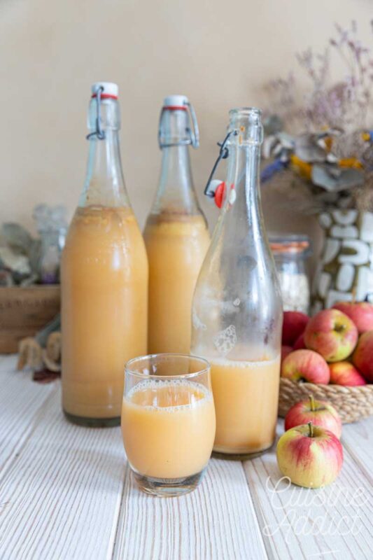 Jus de pommes maison 