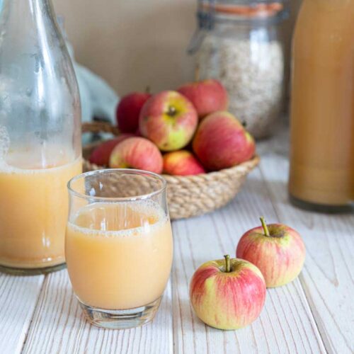 Recette de jus de pommes maison pasteurisé