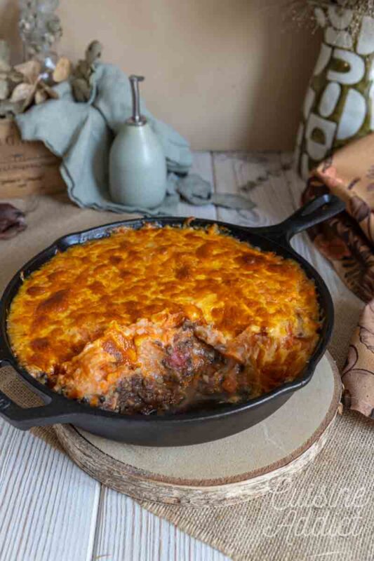 Parmentier végétarien au potimarron