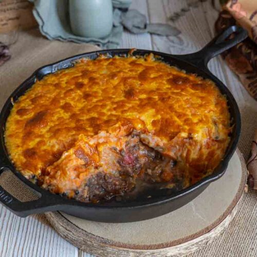 Recette de Parmentier végétarien au potimarron
