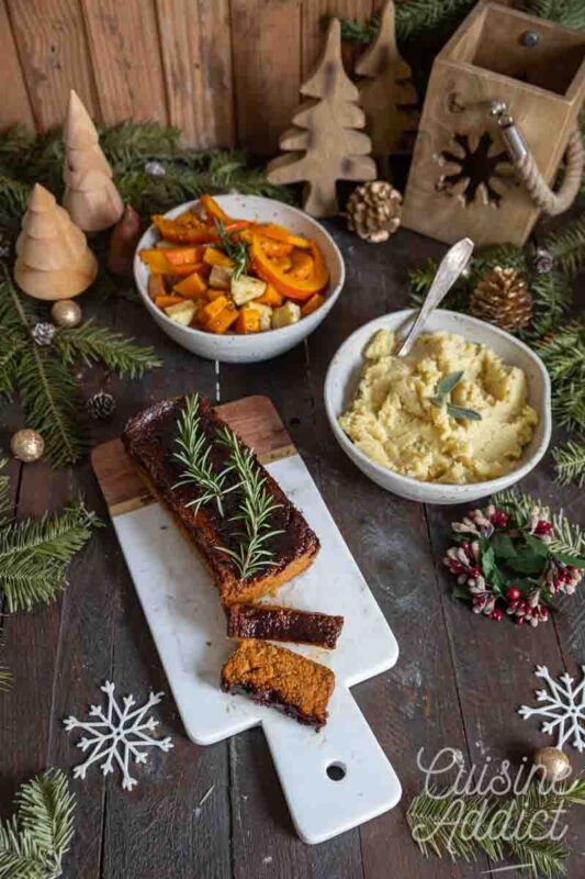 Terrine de pois chiche végétale
