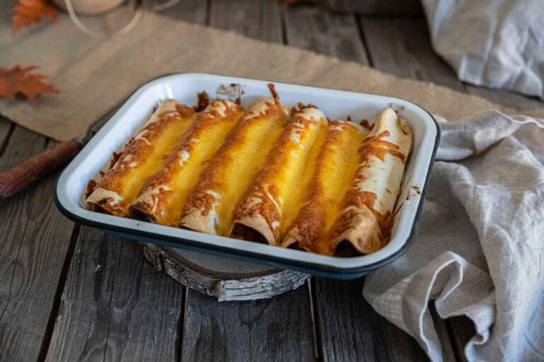 Recette enchiladas boeuf haché poivrons cheddar